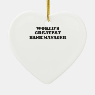 WELTWEIT GRÖSSTER BANKMANAGER KERAMIK ORNAMENT