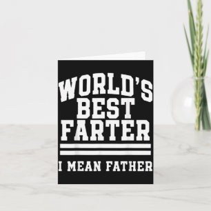Weltweit größter Furzer, mein ich, Vater Papa Männ Karte