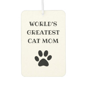 Weltweit größter Katzentext-Mama Personalisiert Autolufterfrischer