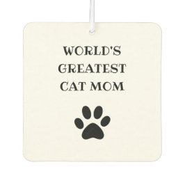 Weltweit größter Katzentext-Mama Personalisiert Autolufterfrischer