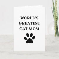 Weltweit größter Katzentext-Mama Personalisiert