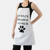 Weltweit größter Katzentext-Mama Personalisiert Schürze (InSitu)