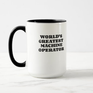 WELTWEIT GRÖSSTER MASCHINENBETREIBER TASSE