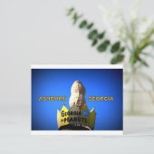 WELTWEIT GRÖSSTER PEANUT MONUMENT - ASHBURN, GA POSTKARTE (Stehend Vorderseite)