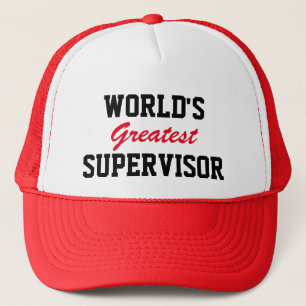 Weltweit größter Supervisor-Cap Truckerkappe