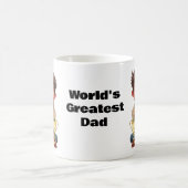 WELTWEIT GRÖSSTES VATER Geschenk für ihn Vater Gro Kaffeetasse (Mittel)