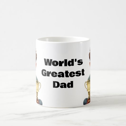 WELTWEIT GRÖSSTES VATER Geschenk für ihn Vater Gro Kaffeetasse (Mittel)