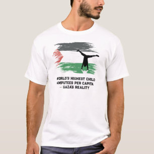 Weltweit höchste Pro-Kopf-Rate an Kindern mit Ampu T-Shirt
