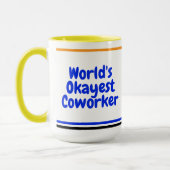 Weltweit ist der beste Arbeiter | Benutzerdefinier Tasse (Links)