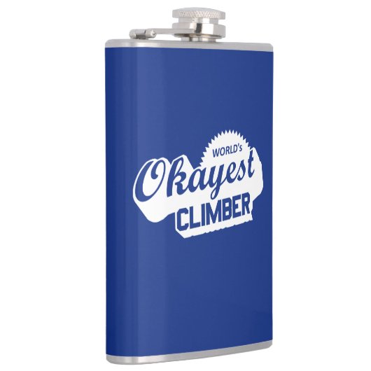 Weltweit ist der beste Kletterer Flachmann (Rechts)