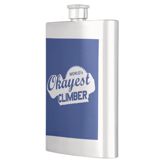 Weltweit ist der beste Kletterer Flachmann (Links)