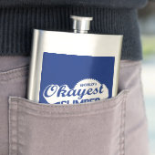 Weltweit ist der beste Kletterer Flachmann (Beispiel)