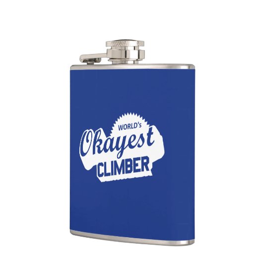 Weltweit ist der beste Kletterer Flachmann (Links)