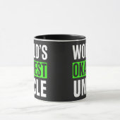 Weltweit ist der beste Onkel Tasse (Zentrum)
