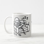Weltweit ist der beste Vater! Mug Kaffeetasse (Links)