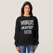 Weltweit ist die 1 Superlative Sweatshirt (Vorne ganz)