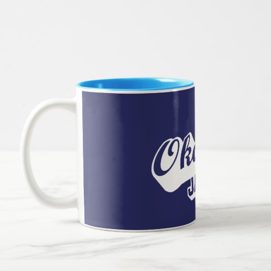Weltweit ist die richtige Jabroni Zweifarbige Tasse (Links)