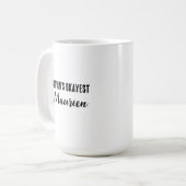 Weltweit ist die Stadt Maureen Kaffeetasse (Vorderseite Links)