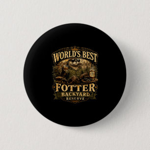Weltweit lustigster Otter Hinterhof-Vater Wortspie Button