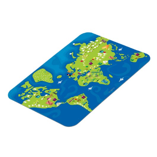 Weltweit Magnet (Linke Seite)