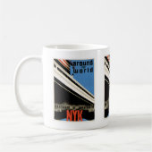 Weltweit mit NYK Kaffeetasse (Links)