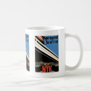 Weltweit mit NYK Kaffeetasse
