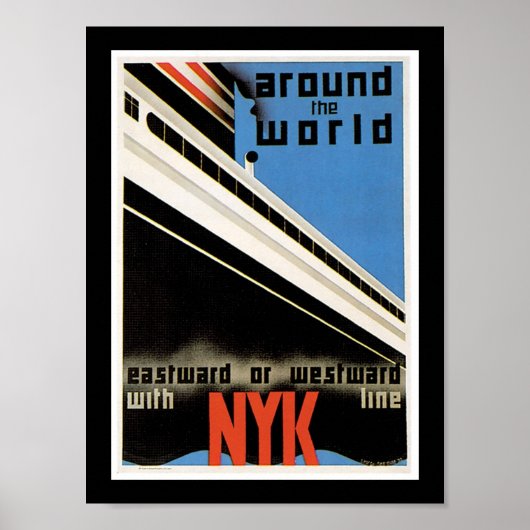 Weltweit mit NYK Poster (Vorne)