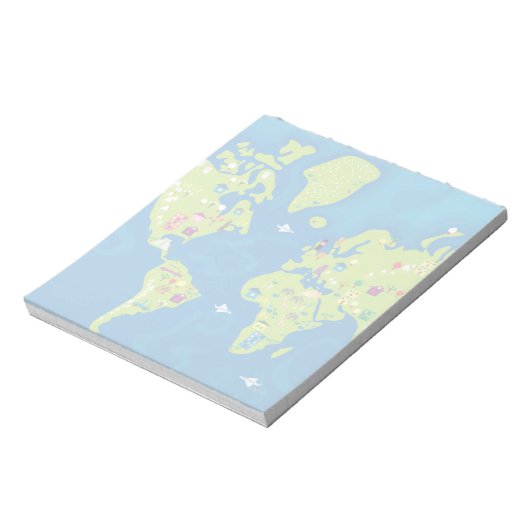 Weltweit Notizblock (Rotiert)