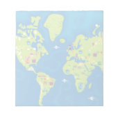 Weltweit Notizblock (Vorderseite)