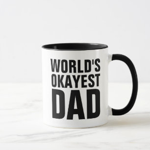 WELTWEIT OKAYEST VATER KAFFEMUGS TASSE