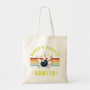 Weltweit okayester Bowler Tragetasche
