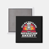 Weltweit Okayester Disc-Rettungsgerät Lustiges Dis Magnet (Vorderseite/Rückseite)