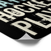 Weltweit Okayester Hockeyspieler Olympischer Eisho Poster (Ecke)