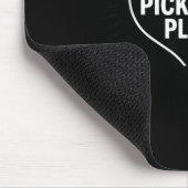Weltweit okayester Pickleball-Spieler lustiger Pic Mousepad (Ecke)