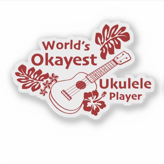 Weltweit Okayester - Rust Aufkleber (Vorderseite)