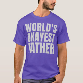 Weltweit okayester Vater Retro T-Shirt