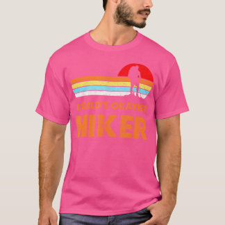 Weltweit okayester Wanderer Wandern Camping Männer T-Shirt