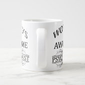 Weltweit Phantastischer Psychologe Jumbo-Tasse (Rückseite)