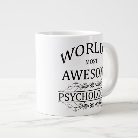 Weltweit Phantastischer Psychologe Jumbo-Tasse (Vorderseite Rechts)