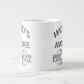 Weltweit Phantastischer Psychologe Jumbo-Tasse (Vorderseite)