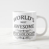 Weltweit Phantastischer Psychologe Jumbo-Tasse (Rechts)
