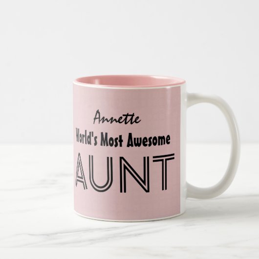 Weltweit Phantastischer Sonderrosa-Geschenk-Artike Zweifarbige Tasse (Rechts)