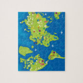 Weltweit Puzzle (Vertikal)