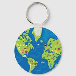 Weltweit Schlüsselanhänger