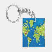 Weltweit Schlüsselanhänger (Vorderseite links)