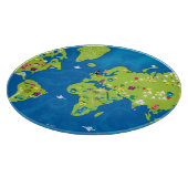 Weltweit Schneidebrett (Ecke)