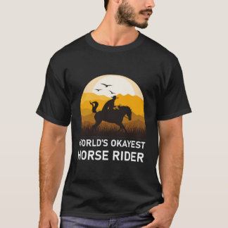 Weltweit schönster Pferdereiter - Reiten T-Shirt