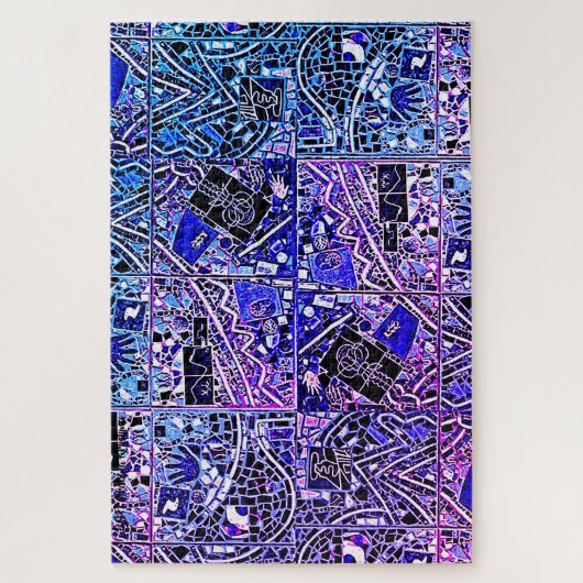 WELTWEIT SCHWIERIGSTE MODERNE KUNST PUZZLE MIAMI (Vertikal)