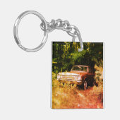 Weltweit Spuk Wagen - der Goldene Adler Schlüsselanhänger (Vorderseite links)