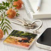 Weltweit Spuk Wagen - der Goldene Adler Schlüsselanhänger (Vorderseite rechts)